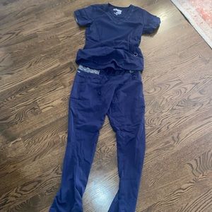 Greys anatomy impact scrubs in navy